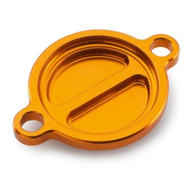 Factory Racing-oil filter cover
