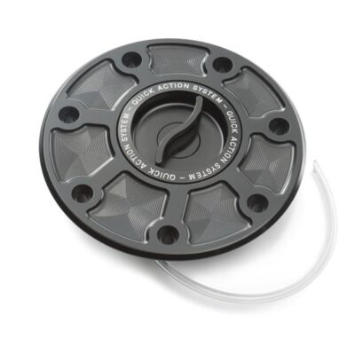 Fuel tank quick lock